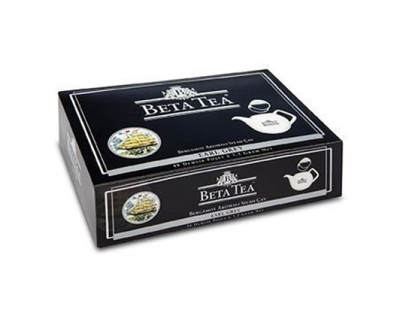 Beta Earl Grey Demlik Poşet 48 x 3,2 GR (Bergamot - Tomurcuk Çayı)