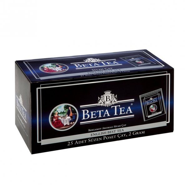 Beta English Best Bardak Poşet 25 x 2 GR (Seylan Çayı - Ceylon Tea)