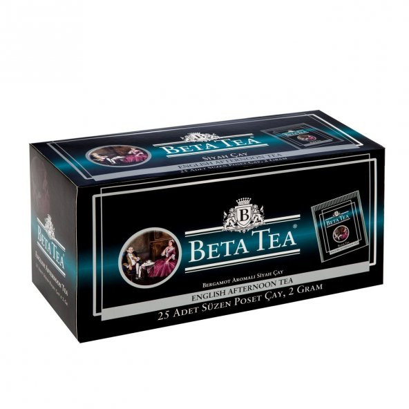 Beta English Afternoon Bardak Poşet 25 x 2 GR (Seylan Çayı - Ceylon Tea)