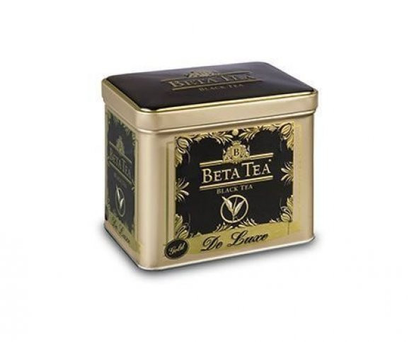 Beta De Luxe Gold Metal Ambalaj 225 GR (Seylan Çayı - Ceylon Tea)