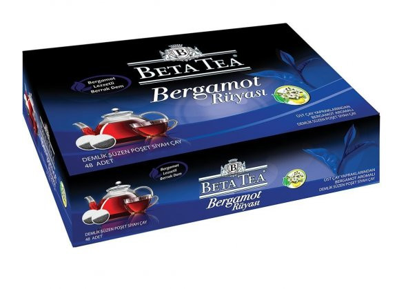 Beta Bergamot Rüyası Demlik Poşet Çay 48*3,2 Gr