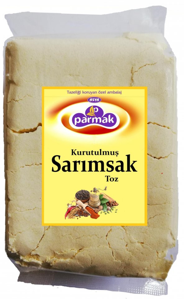 Parmak Baharat Sarımsak tozu 1 kg