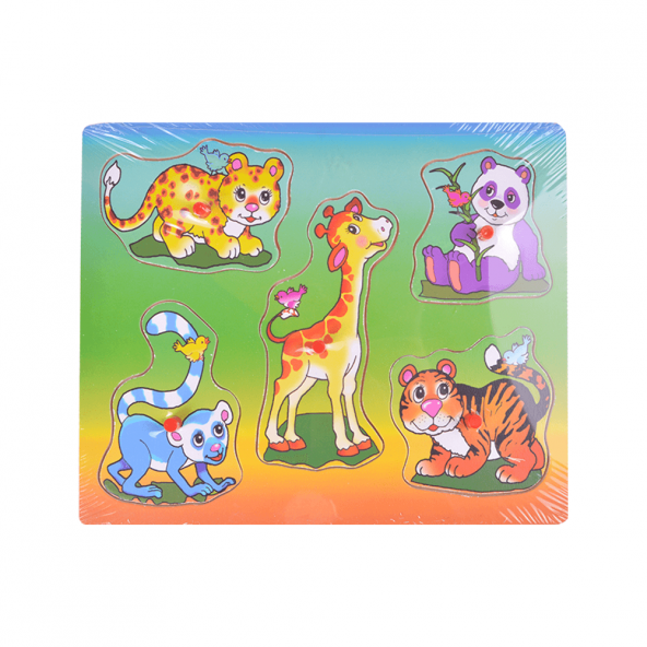 CANEM VAHŞİ DOĞA HAYVANLARI AHŞAP PUZZLE - 2