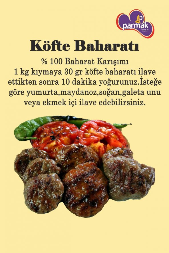 Parmak Baharat Köfte Baharatı 1 kg - 2