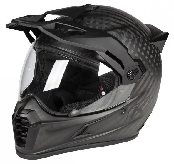 Klim Krios Pro Karbon Adv Motosiklet Kaskı (Mat Siyah)