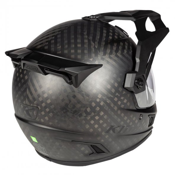 Klim Krios Pro Karbon Adv Motosiklet Kaskı (Mat Siyah) - 2
