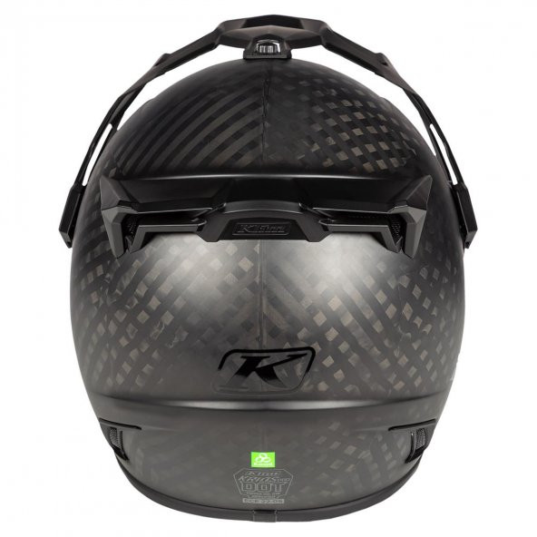 Klim Krios Pro Karbon Adv Motosiklet Kaskı (Mat Siyah) - 6