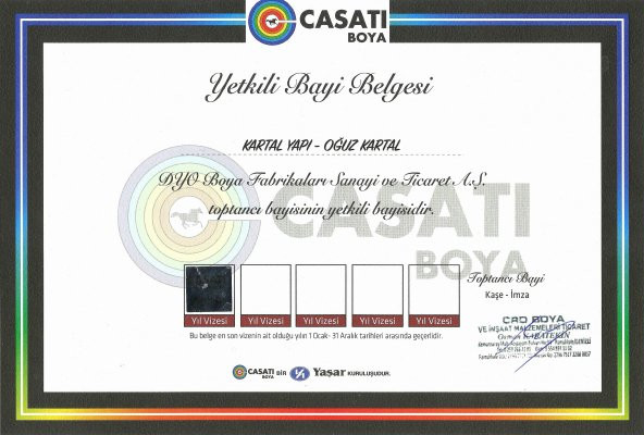 Dyo Casati Plastik İç Cephe Boyası 20 Kg +Tavan 10 Kg +BOYA SETİ - 5