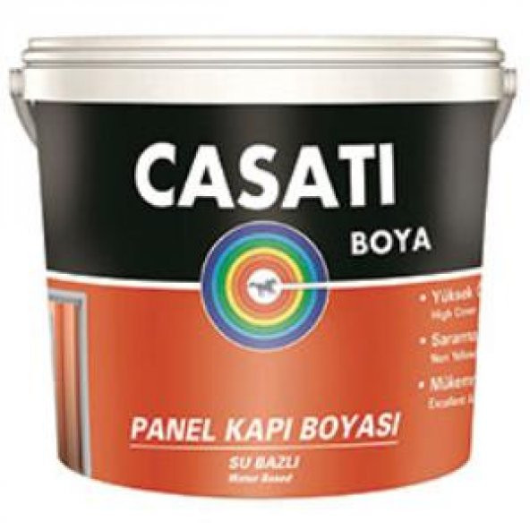 CASATI PANEL KAPI BOYASI (SU BAZLI) 0,75 LT BEYAZ