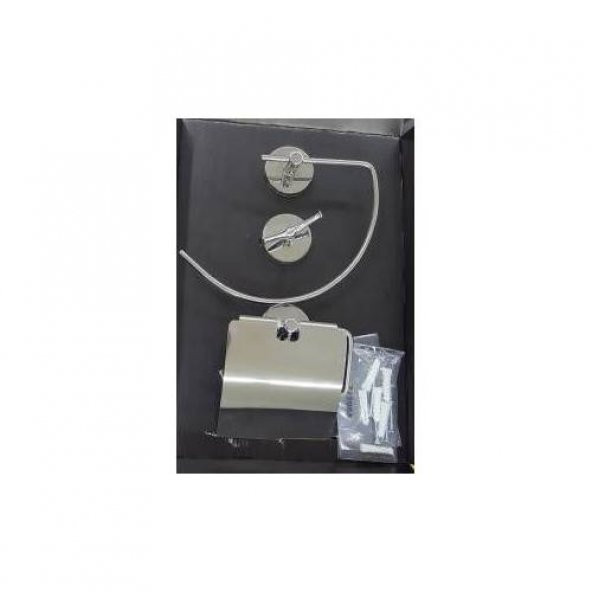 Kare Serisi Paslanmaz Mat Siyah Wc Kağıtlık Tuvalet Kağıtlığı - 3