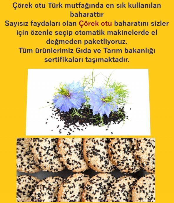 Parmak Baharat Çörek otu 1 kg - 2