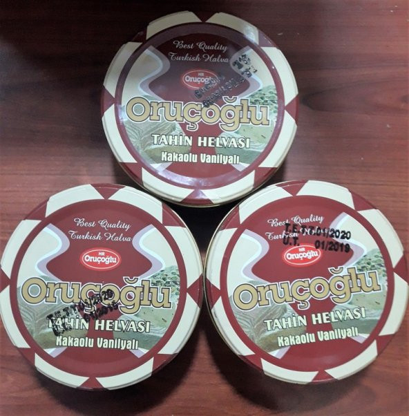 ORUÇOĞLU 840 GR X 3 ADET TAHİN HELVASI