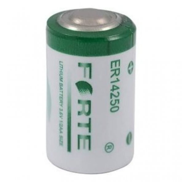 FORTE 3.6V ER14250 / SAFT LS14250 1/2AA Pil 1200mAh