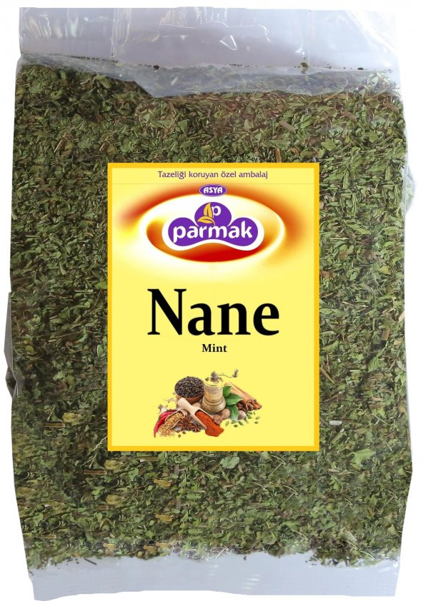 Nane 1000 gr Kurutulmuş Parmak Baharat