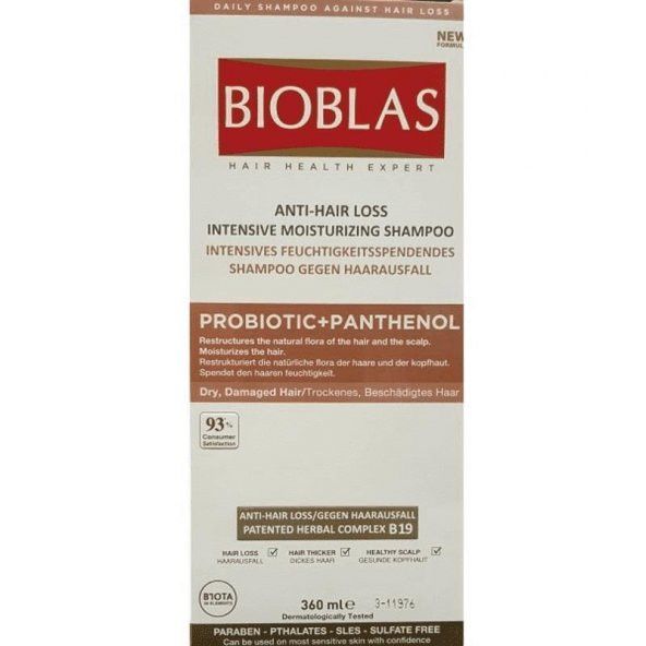 Bıoblas Şampuan Haır Health Expert Kuru Yıpranmış Saçlar 360 Ml