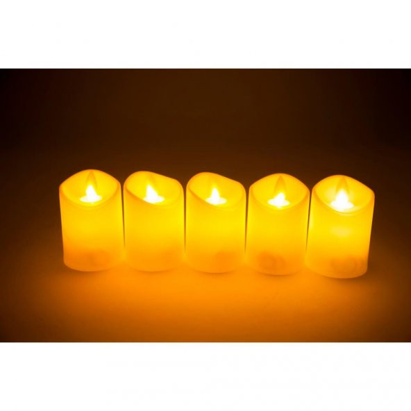 Led Hareketli Küçük Boy Mum Organizasyon Ev Süsleme - 2