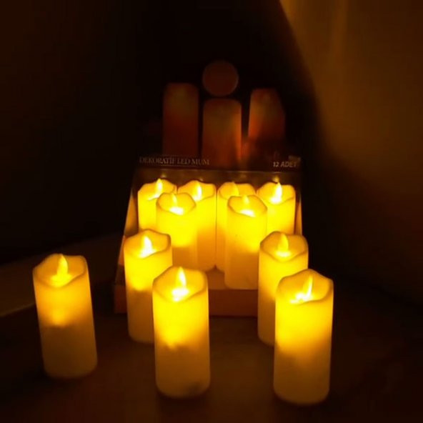 Led Hareketli Orta Boy Mum Organizasyon Ev Süsleme - 2