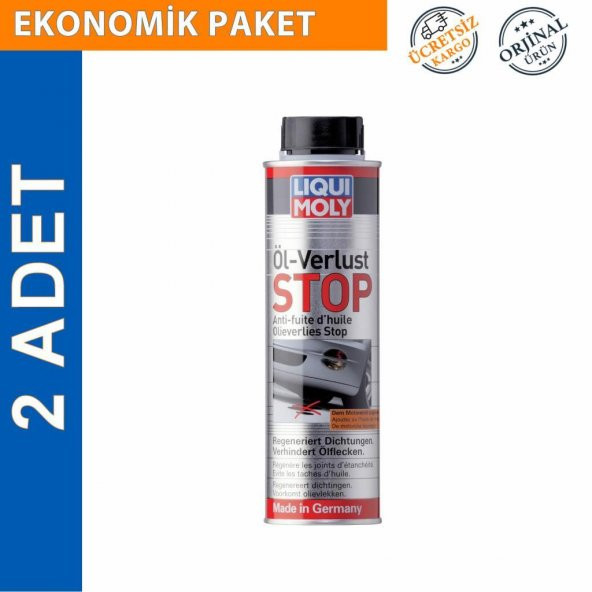 Liqui Moly Motor Yağı Kaçak ve Sızıntı Önleyici 300 ML (2 Adet) (1005)