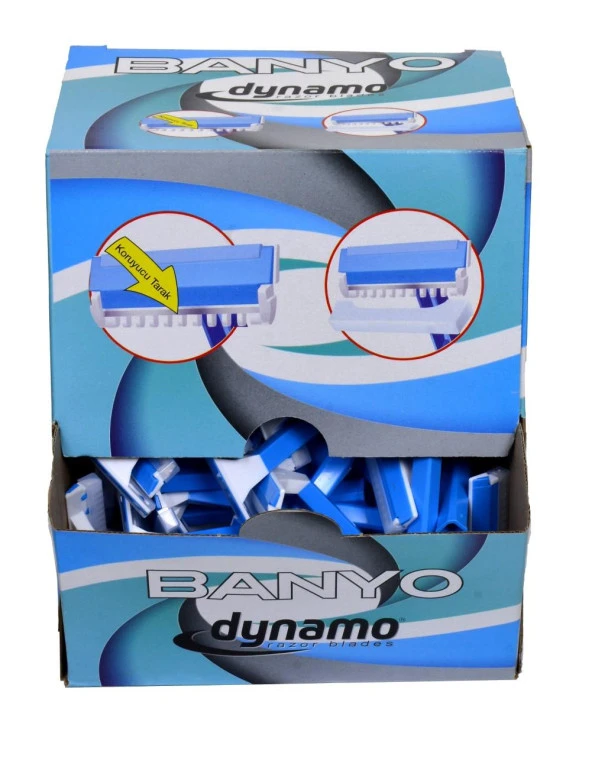 Dynamo 100 Adet Banyo Kullan At Tıraş Bıçağı