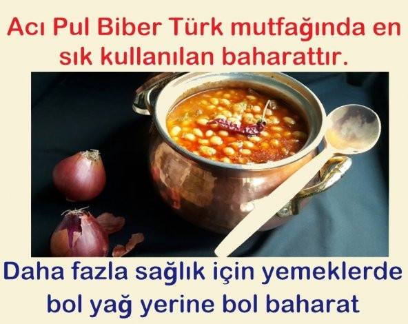 Acı Pul Biber 1000 gr (İridiş ) 1 kg Parmak baharat - 5