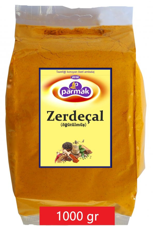 Zerdeçal Öğütülmüş 1000 gr Parmak baharat