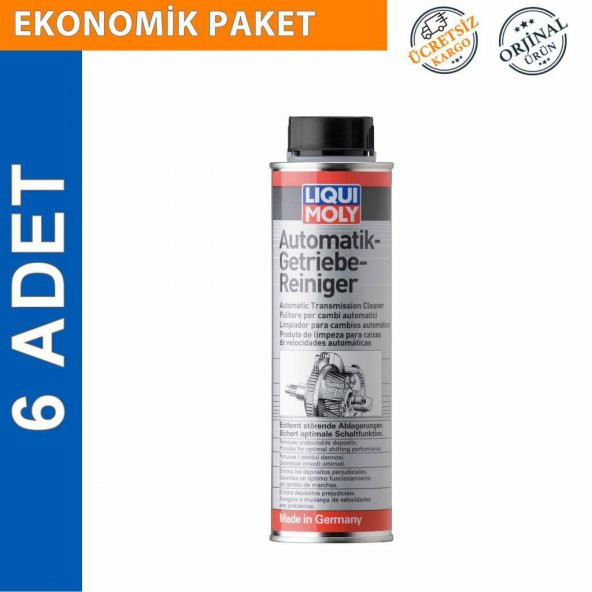 Liqui Moly Otomatik Şanzıman Temizleyici 300 ML (6 Adet) (2512)