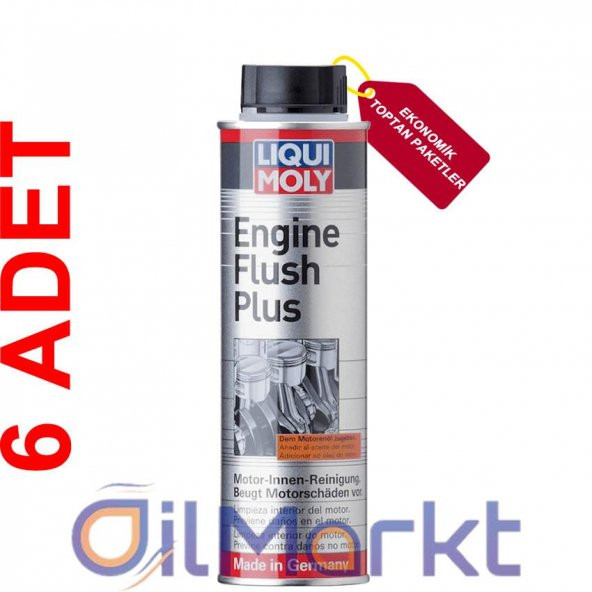 Liqui Moly Engine Flush Plus 300 ML Motor İçi Temizleyici (6 Adet) (2657)