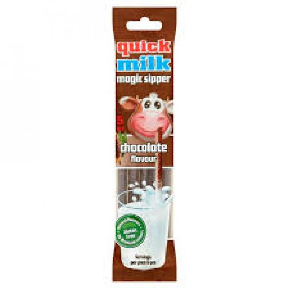 Çikolatalı Süt - Pipet İçinde Şekerleme - Quick Milk