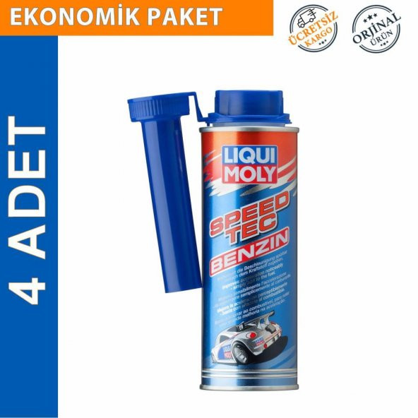 Liqui Moly Speed Tec Benzin Yakıt Katkısı 250 ML (4 Adet) (3720) ürün görseli