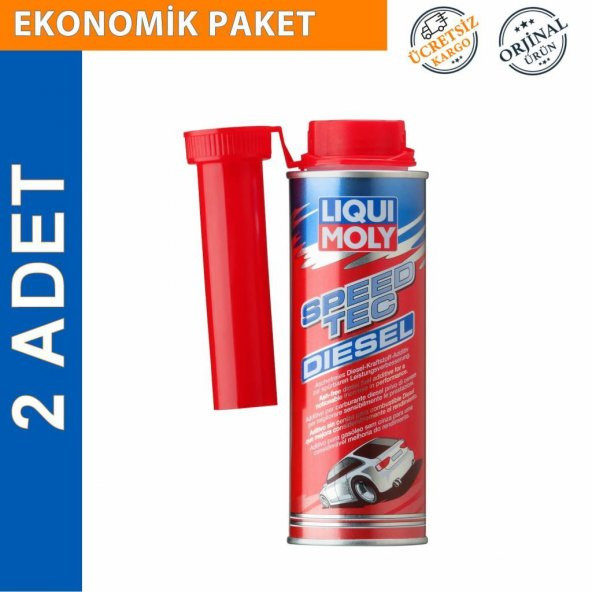 Liqui Moly Speed Tec Dizel Yakıt Katkısı 250 ML (2 Adet) (3722)