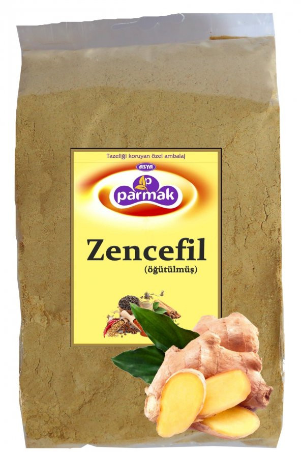 Zencefil Öğütülmüş 1000 gr Parmak baharat