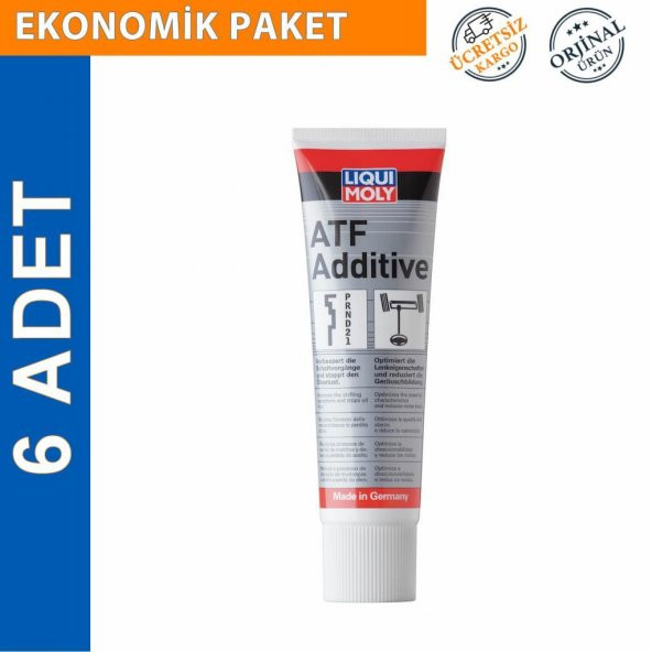 Liqui Moly ATF Otomatik Şanzıman Katkısı 250 ML (6 Adet) (5135)