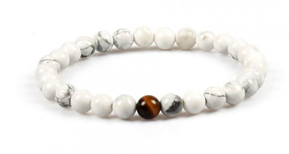 Alnis Atelier Beyaz Havlit Erkek Bileklik Kombin - 4