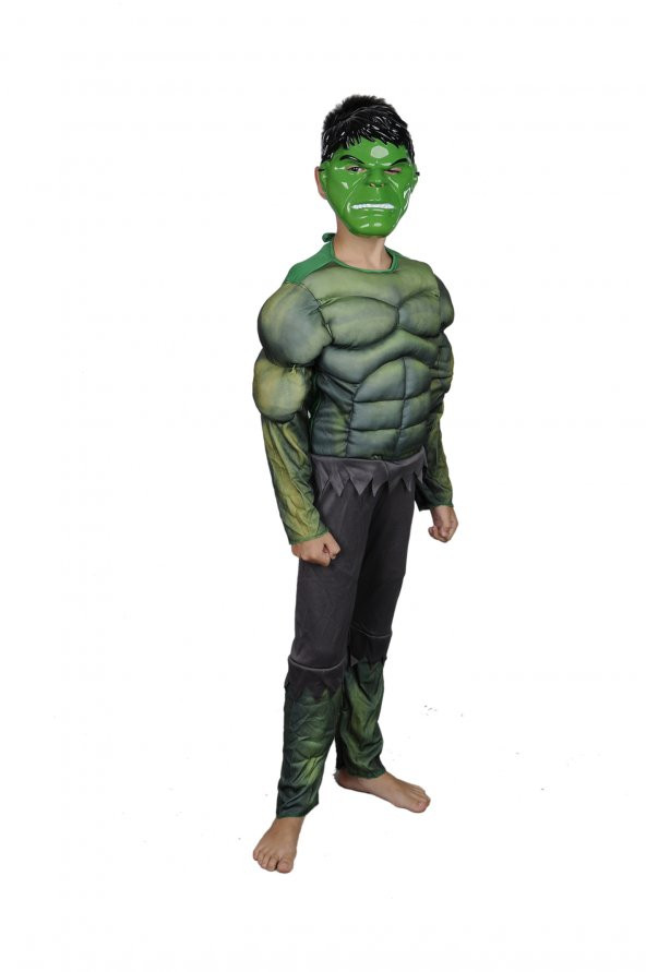 Hulk Kostüm '''Maskeli'''
