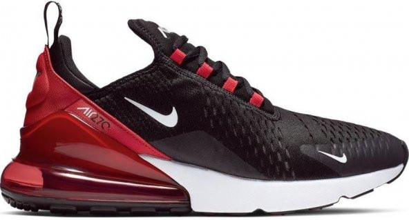 Nike Air 270 Siyah Kırmızı - 7