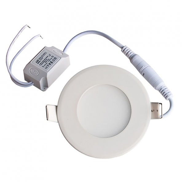Forest Slim Sıva Altı Led Panel 3W - Beyaz Işık