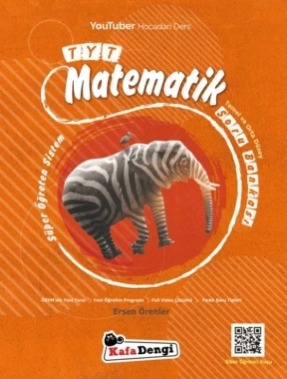 Kafadengi 2024 Tyt Matematik Temel Ve Orta Düzey Soru Bankası ürün görseli