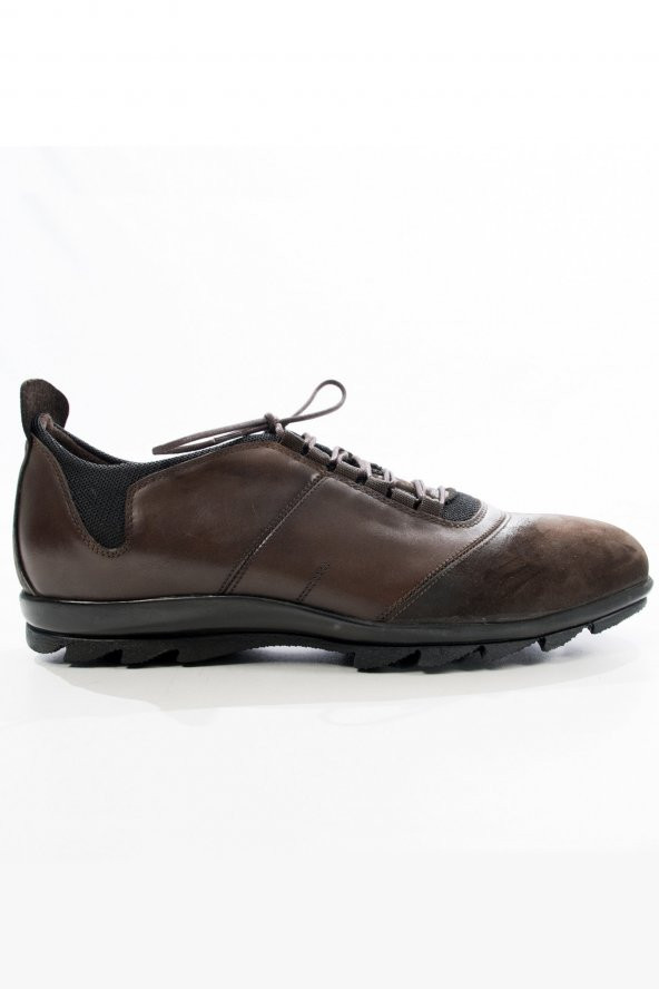 DeepSEA Acı Kahve Tabanı Dişli Önü Süet Detaylı Bağcıklı Gündelik Erkek Ayakkabı 1809597