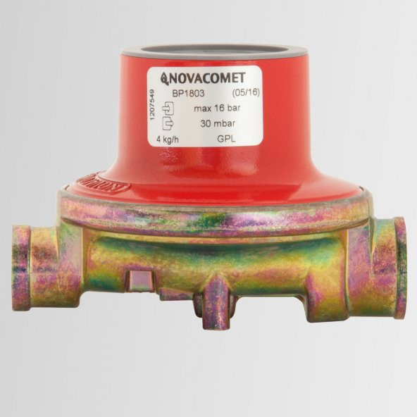 4 kg/h BP - 1803 Regülatör Novacomet