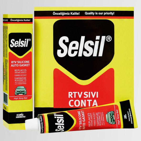 Selsil Isı Silikonu - Sıvı Conta