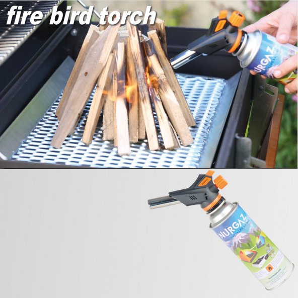 NG-503 Rüzgar Geçirmez Ateşleme Firebird Torch Kamp Pürmüz Nurgaz - 2