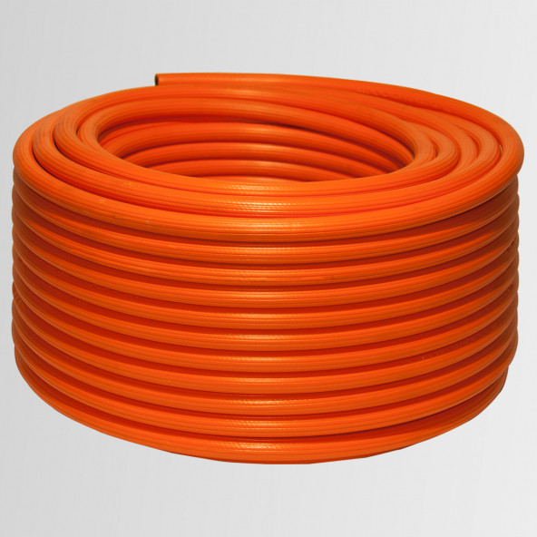 BM Thermo Sanayi Tüp Hortumu ( 8 mm Turuncu / Siyah ) ( ZEUS ) - ( 50MT )