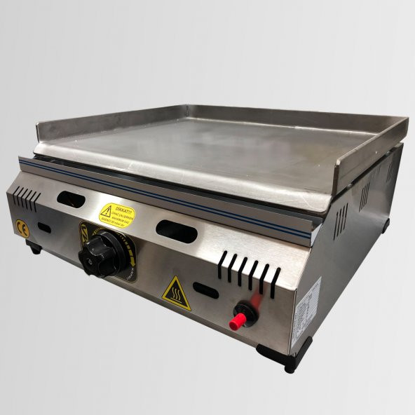 Gülcan Tekli 50lik Hamburger Pleyt Izgara Sönme Emniyet Ventilli - Gazmer Onaylı - CE Belgel