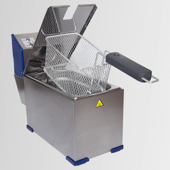 Tuğra Elektrikli 2500 WATT 3 Litre 1/3 Tek Gastronom Küvetli Fritöz - 2