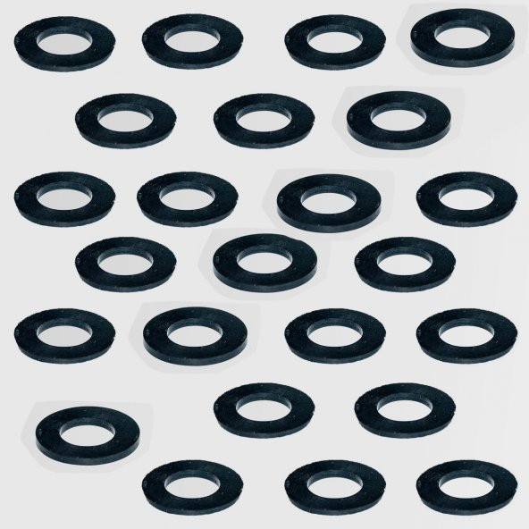 Kauçuk Geniş Çember Piknik Tüp Musluk Contası (500 ADET)