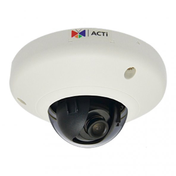 ACTİ-E92 3MP 2.93mm Sabit Lens İç Mekan PoE li IP Dome Kamera