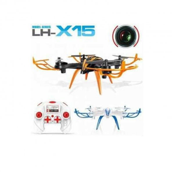 LH-X15 Wifi Kameralı 2.4GHz 6 Axis Gyro 4CH Quadcopter Drone IHA
