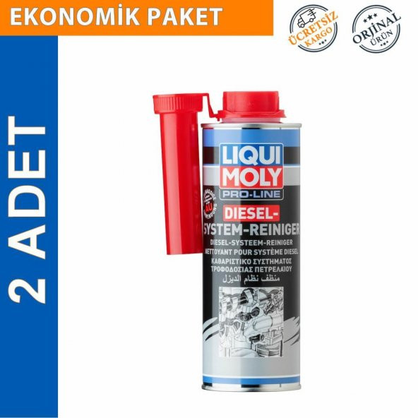 Liqui Moly Pro Line Dizel Sistem Temizleyici 500 ML (2 Adet) (5156)
