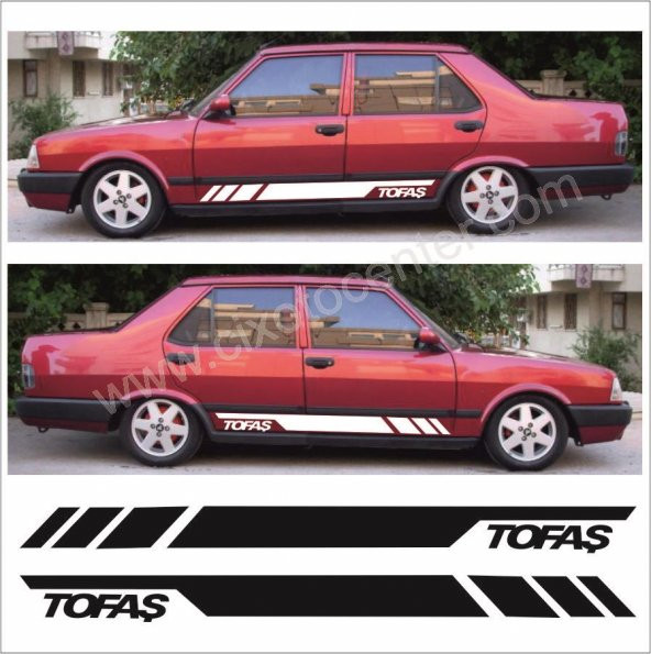 Tofaş Cix Yan Şerit Oto Sticker