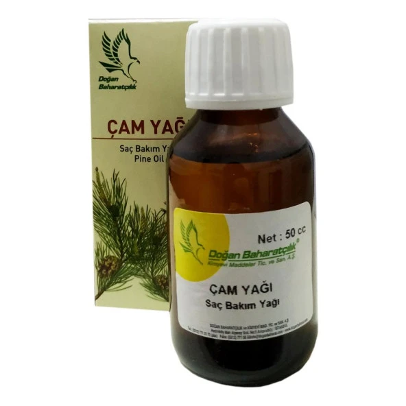 Doğan Baharatçılık Çam Yağı 50 cc Pine Oil Doğal Saç Bakımı Yağı - 7
